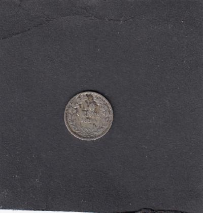 Beschrijving: 10 Cent WILLEM III